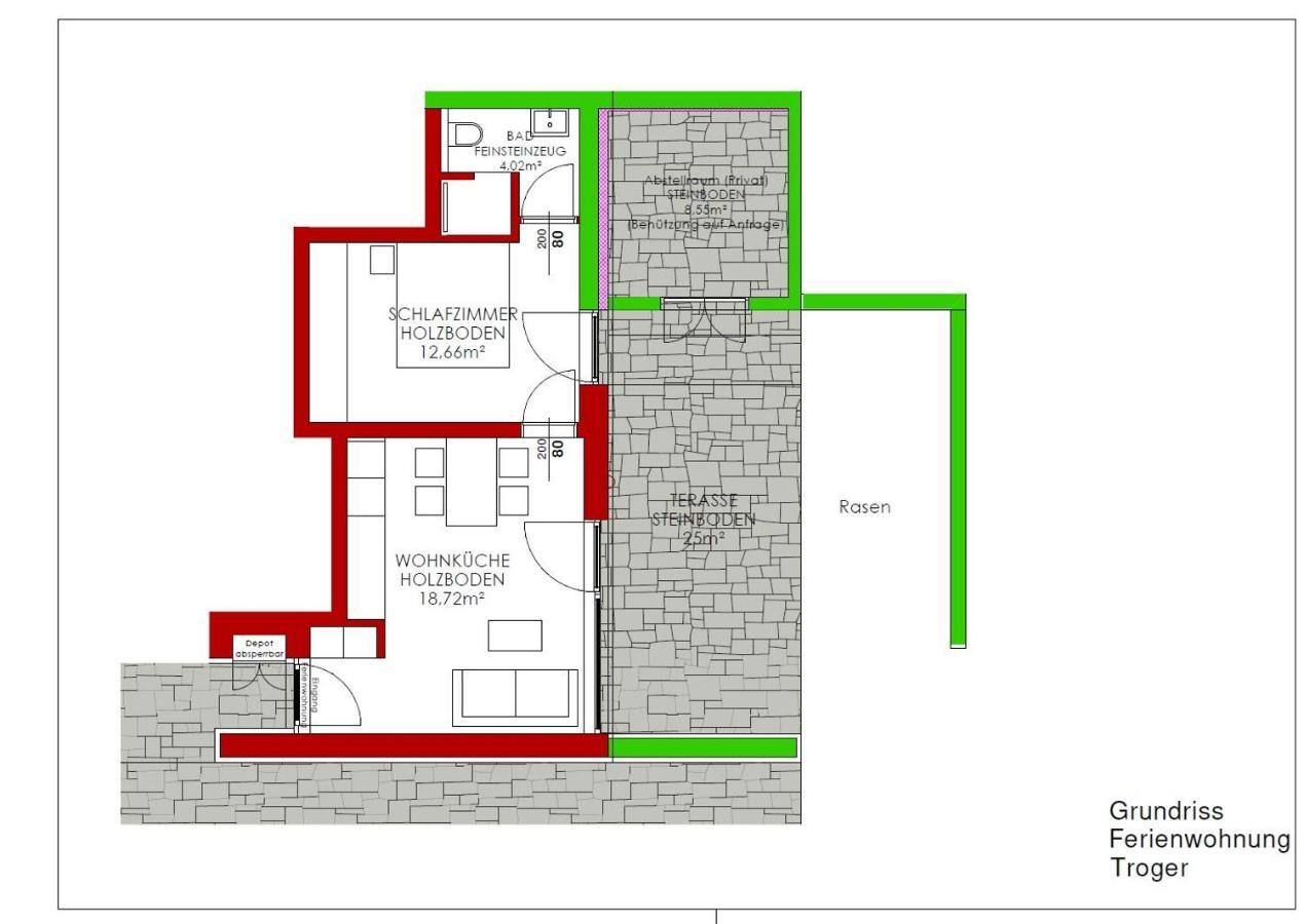 Ferienwohnung Troger 피버브룬 외부 사진